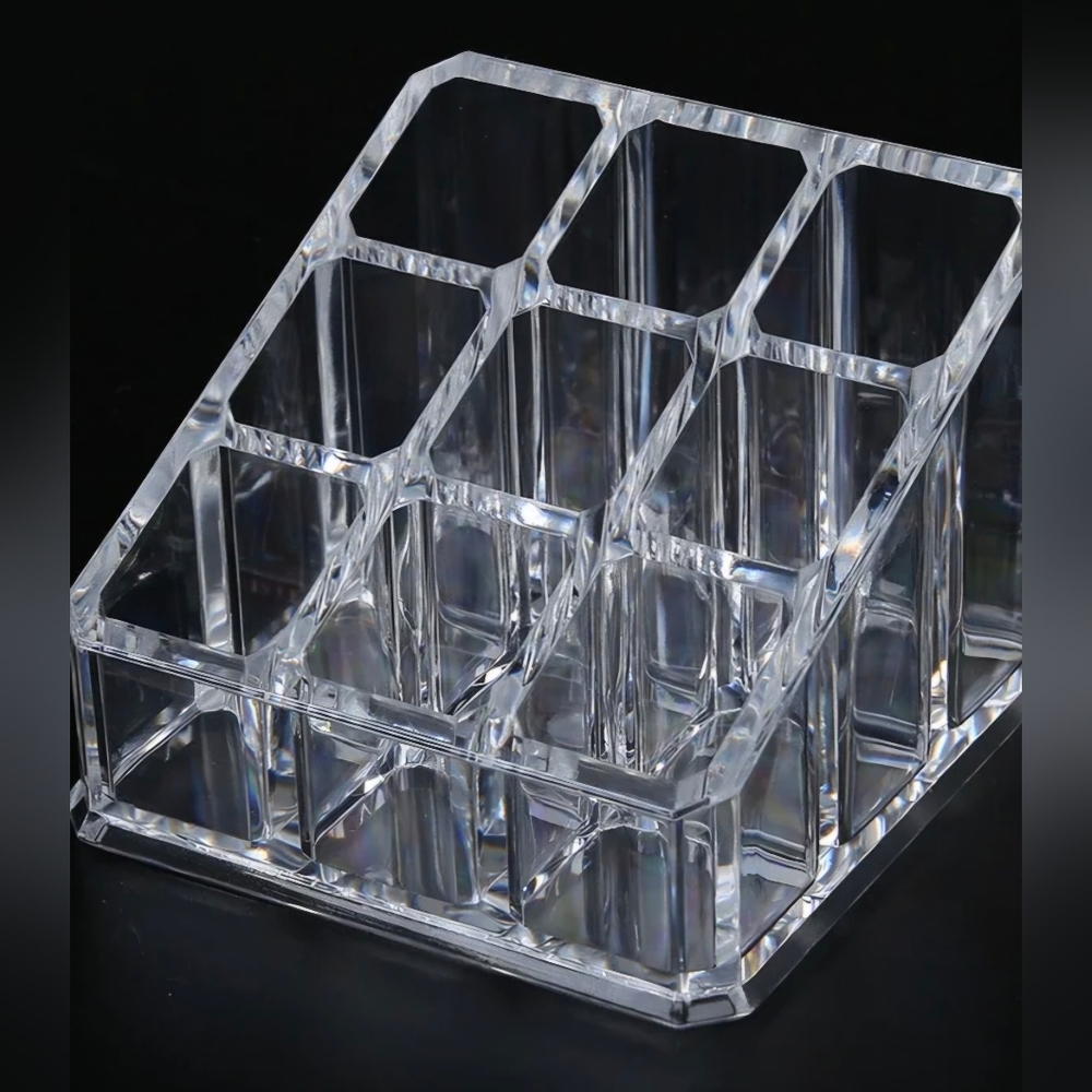 Clear Acrylic Lipstick Organizer